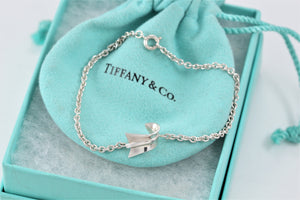 Tiffany & Co. Angela Cummins Silver Bent Arrow Bracelet