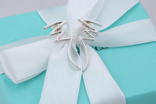 Load image into Gallery viewer, Tiffany &amp; Co. Paloma Picasso Silver Scribble Zig Zag Earrings
