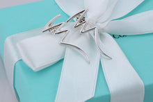 Load image into Gallery viewer, Tiffany &amp; Co. Paloma Picasso Silver Scribble Zig Zag Earrings
