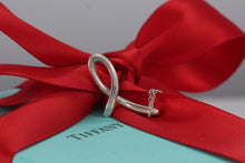 Load image into Gallery viewer, Tiffany &amp; Co. Elsa Peretti Silver Alphabet Letter &quot;J&quot;  Pendant Necklace
