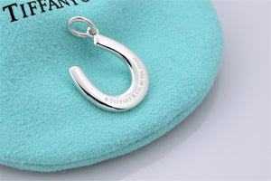 Tiffany & Co. 1837 Silver Horseshoe Charm Pendant