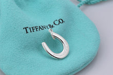 Load image into Gallery viewer, Tiffany &amp; Co. 1837 Silver Horseshoe Charm Pendant
