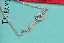 Load image into Gallery viewer, Tiffany &amp; Co. Nature Silver &quot;Save The Wildlife&quot; Tsvorite Stone Elephant Charm Necklace
