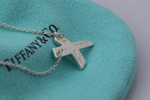 Tiffany & Co. Paloma Picasso Silver "X" Kisses Necklace