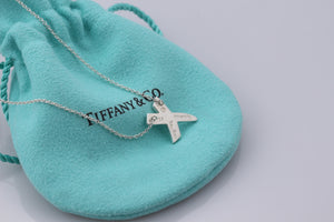 Tiffany & Co. Paloma Picasso Silver "X" Kisses Necklace