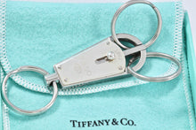 Load image into Gallery viewer, Tiffany &amp; Co. 1837 Silver Valet Key Ring Keychain
