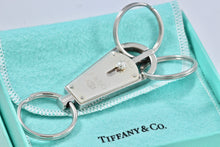 Load image into Gallery viewer, Tiffany &amp; Co. 1837 Silver Valet Key Ring Keychain
