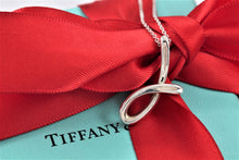 Load image into Gallery viewer, Tiffany &amp; Co. Elsa Peretti Silver Alphabet Letter &quot;J&quot;  Pendant Necklace
