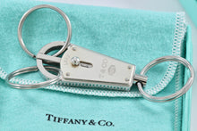 Load image into Gallery viewer, Tiffany &amp; Co. 1837 Silver Valet Key Ring Keychain
