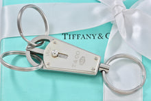 Load image into Gallery viewer, Tiffany &amp; Co. 1837 Silver Valet Key Ring Keychain
