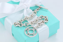 Load image into Gallery viewer, Tiffany &amp; Co. Silver Atlas Round Medallion Toggle Bracelet
