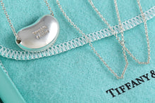 Load image into Gallery viewer, Tiffany &amp; Co. Elsa Peretti Silver Large Bean 18mm Pendant Necklace
