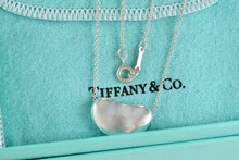 Load image into Gallery viewer, Tiffany &amp; Co. Elsa Peretti Silver Large Bean 18mm Pendant Necklace
