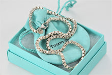 Load image into Gallery viewer, Tiffany &amp; Co. Silver Venetian Link 18&quot; Necklace
