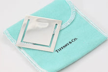 Load image into Gallery viewer, Tiffany &amp; Co. Silver Square Bookmark
