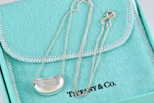 Load image into Gallery viewer, Tiffany &amp; Co. Elsa Peretti Silver Large Bean 18mm Pendant Necklace
