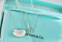 Load image into Gallery viewer, Tiffany &amp; Co. Elsa Peretti Silver Large Bean 18mm Pendant Necklace
