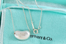 Load image into Gallery viewer, Tiffany &amp; Co. Elsa Peretti Silver Large Bean 18mm Pendant Necklace
