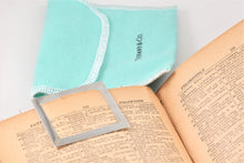 Load image into Gallery viewer, Tiffany &amp; Co. Silver Square Bookmark
