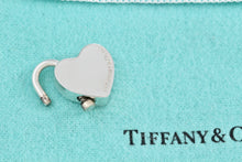 Load image into Gallery viewer, Tiffany &amp; Co. Silver &#39;&#39;MOM&#39;&#39; Heart Padlock Pendant
