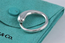 Load image into Gallery viewer, Tiffany &amp; Co. Elsa Peretti Silver Eternal Circle Keyring Keychain
