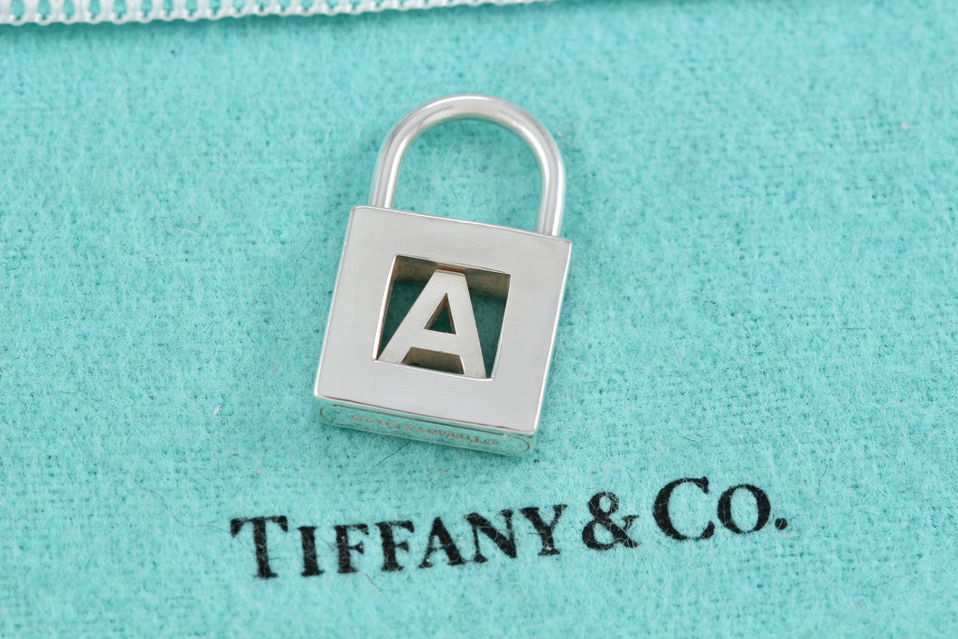 Tiffany & Co. Silver Letter 