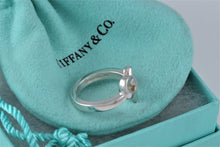 Load image into Gallery viewer, Tiffany &amp; Co. Paloma Picasso Silver Diamond Loving Heart Ring Sz. 6
