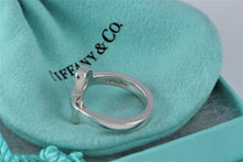 Load image into Gallery viewer, Tiffany &amp; Co. Paloma Picasso Silver Diamond Loving Heart Ring Sz. 6
