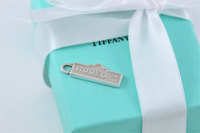 Load image into Gallery viewer, Tiffany &amp; Co. Silver &quot;RODEO DR.&quot; Streen Sign Charm Pendant
