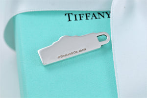 Tiffany & Co. Silver "RODEO DR." Streen Sign Charm Pendant
