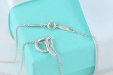 Load image into Gallery viewer, Tiffany &amp; Co. Elsa Peretti Silver Alphabet Letter &quot;A&quot; Pendant Necklace
