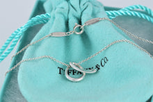 Load image into Gallery viewer, Tiffany &amp; Co. Elsa Peretti Silver Alphabet Letter &quot;A&quot; Pendant Necklace
