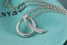 Load image into Gallery viewer, Tiffany &amp; Co. Elsa Peretti Silver Alphabet Letter &quot;A&quot; Pendant Necklace
