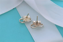 Load image into Gallery viewer, Tiffany &amp; Co. Infinity Silver Stud Earrings
