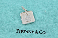 Load image into Gallery viewer, Tiffany &amp; Co. Silver Lexicon Square Shopping Bag Charm
