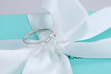 Load image into Gallery viewer, Tiffany &amp; Co. Paloma Picasso Pink Sapphire Silver Heart Stacking Band Ring Sz. 8
