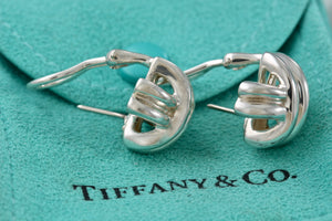 Tiffany & Co. Silver Signature X Clip on Earrings