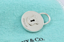 Load image into Gallery viewer, Tiffany &amp; Co. Silver Locks Keyhole Circle Padlock Pendant
