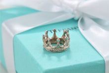 Load image into Gallery viewer, Tiffany &amp; Co. Silver Princess Crown Charm Pendant
