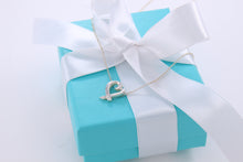 Load image into Gallery viewer, Tiffany &amp; Co. Paloma Picasso Silver Mini Loving Heart Diamond Necklace
