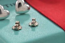 Load image into Gallery viewer, Tiffany &amp; Co. Silver Small Puffy Heart Stud Earrings
