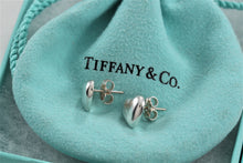 Load image into Gallery viewer, Tiffany &amp; Co. Silver Small Puffy Heart Stud Earrings

