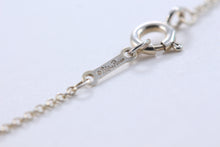Load image into Gallery viewer, Tiffany &amp; Co. Paloma Picasso Silver Mini Loving Heart Diamond Necklace
