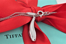 Load image into Gallery viewer, Tiffany &amp; Co. Frank Gehry 18K White Gold Diamond Pave Fish Pendant Necklace
