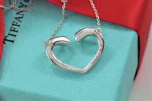 Load image into Gallery viewer, Tiffany &amp; Co. Paloma Picasso Silver Tenderness Heart LARGE Necklace
