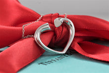 Load image into Gallery viewer, Tiffany &amp; Co. Paloma Picasso Silver Tenderness Heart LARGE Necklace
