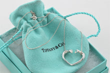 Load image into Gallery viewer, Tiffany &amp; Co. Paloma Picasso Silver Tenderness Heart LARGE Necklace
