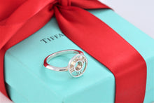 Load image into Gallery viewer, Tiffany &amp; Co. Atlas Silver Roman Numeral Medallion Ring Size 5.5
