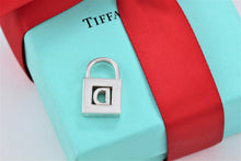 Load image into Gallery viewer, Tiffany &amp; Co. Silver Letter &quot;D&quot; Padlock Pendant
