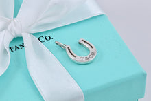 Load image into Gallery viewer, Tiffany &amp; Co. Silver Lucky Horseshoe Charm Pendant
